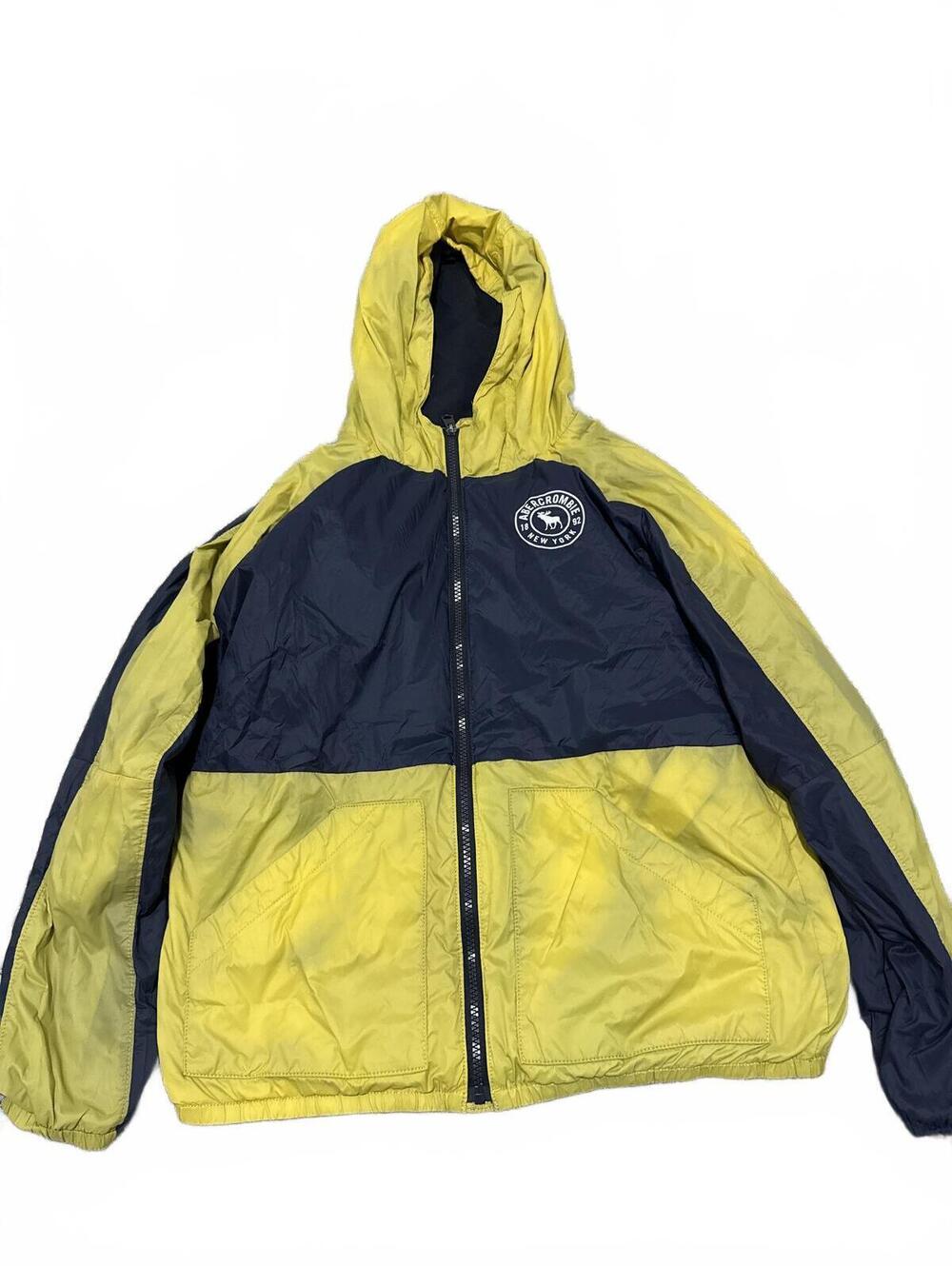 Abercrombie Kids Boys Colorblock Hooded Jacket 13/14